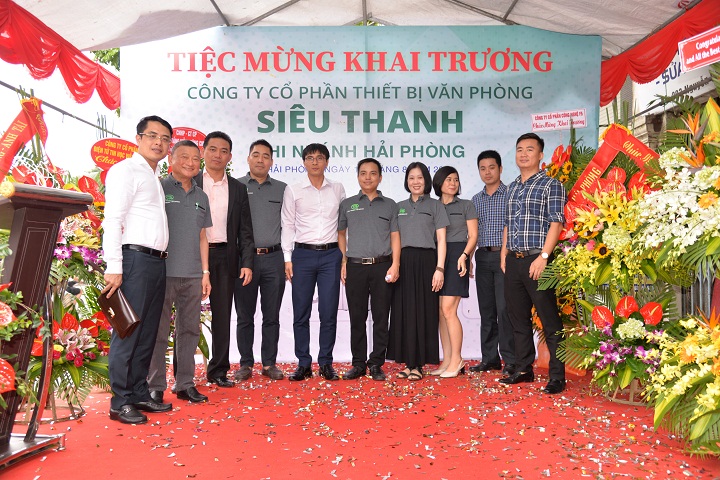 Công ty CP TBVP Siêu Thanh khai trương chi nhánh Hải Phòng ngày 18/08/2018