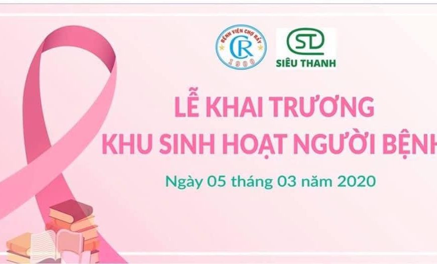 Lễ Khai Trương Khu Sinh Hoạt Người Bệnh - Bệnh Viện Chợ Rẫy